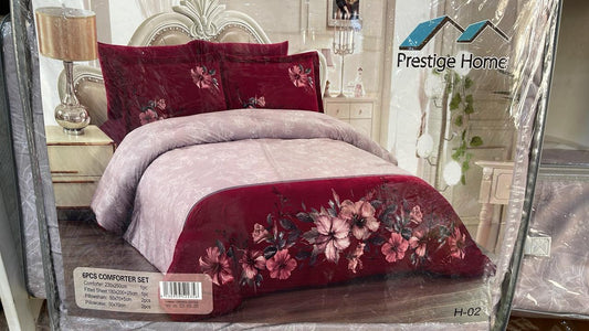 comforter set double velvet