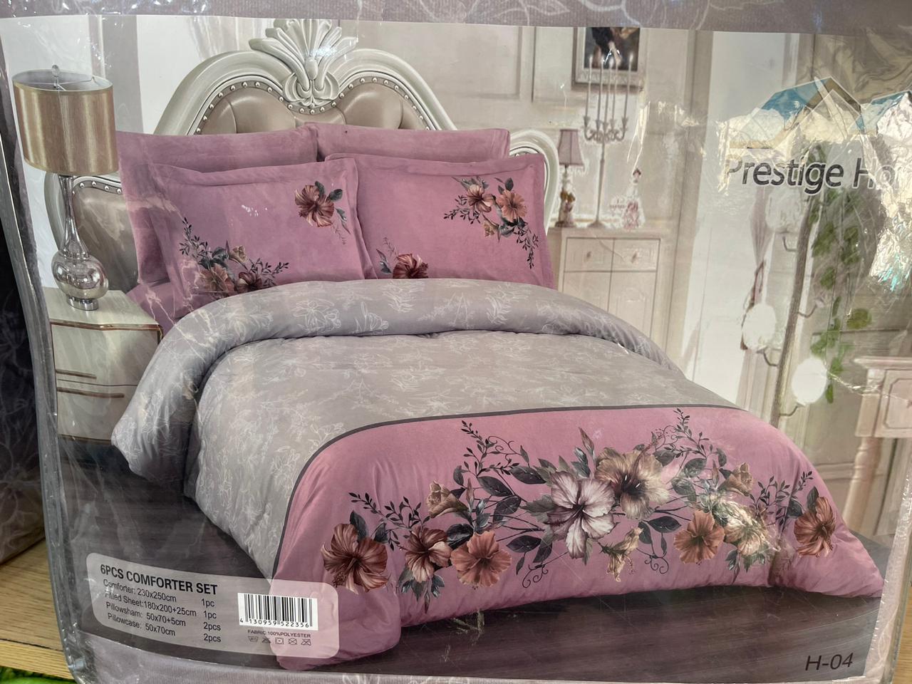 comforter set double velvet