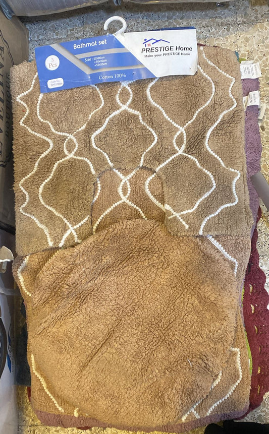 Mixed bath mats